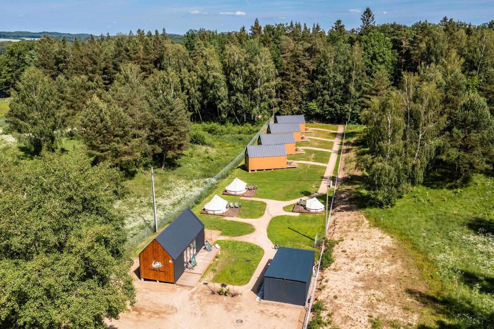 Gulbity Camp Villa Eksteriør billede